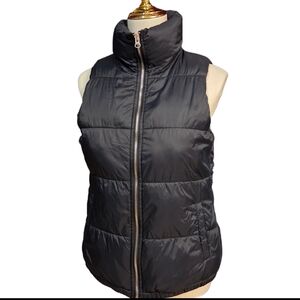 Old Navy Black Puffer Vest Size XS